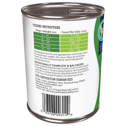Solid Gold NutrientBoost Grain Free Green Beef Tripe Dog Pate (13.2oz)